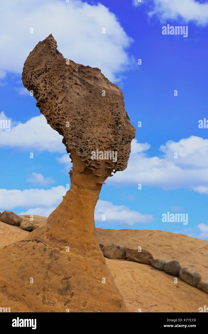 Queen Formation Queen's Head formation within the Yehliu Geological Park known to ...