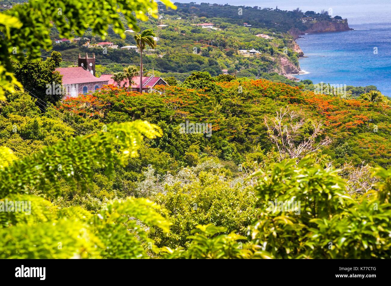Montserrat caribbean church hires stock photography and images Alamy