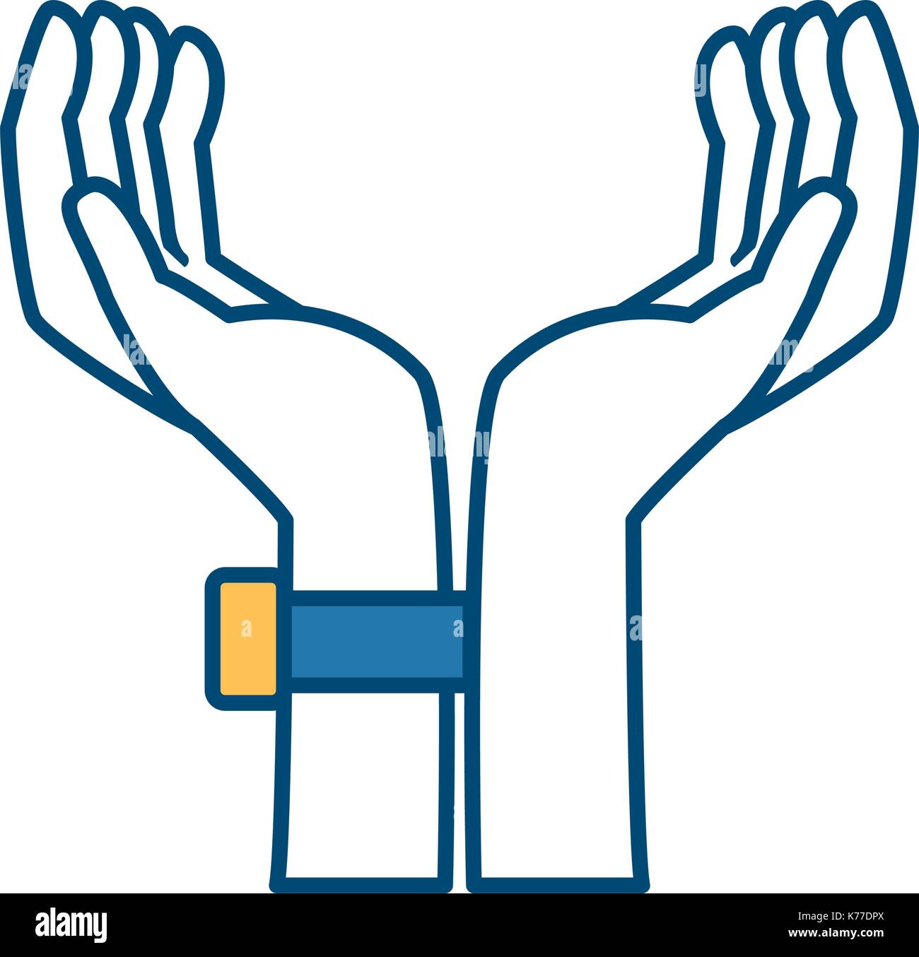 Hand holding something Stock Vector Image & Art - Alamy