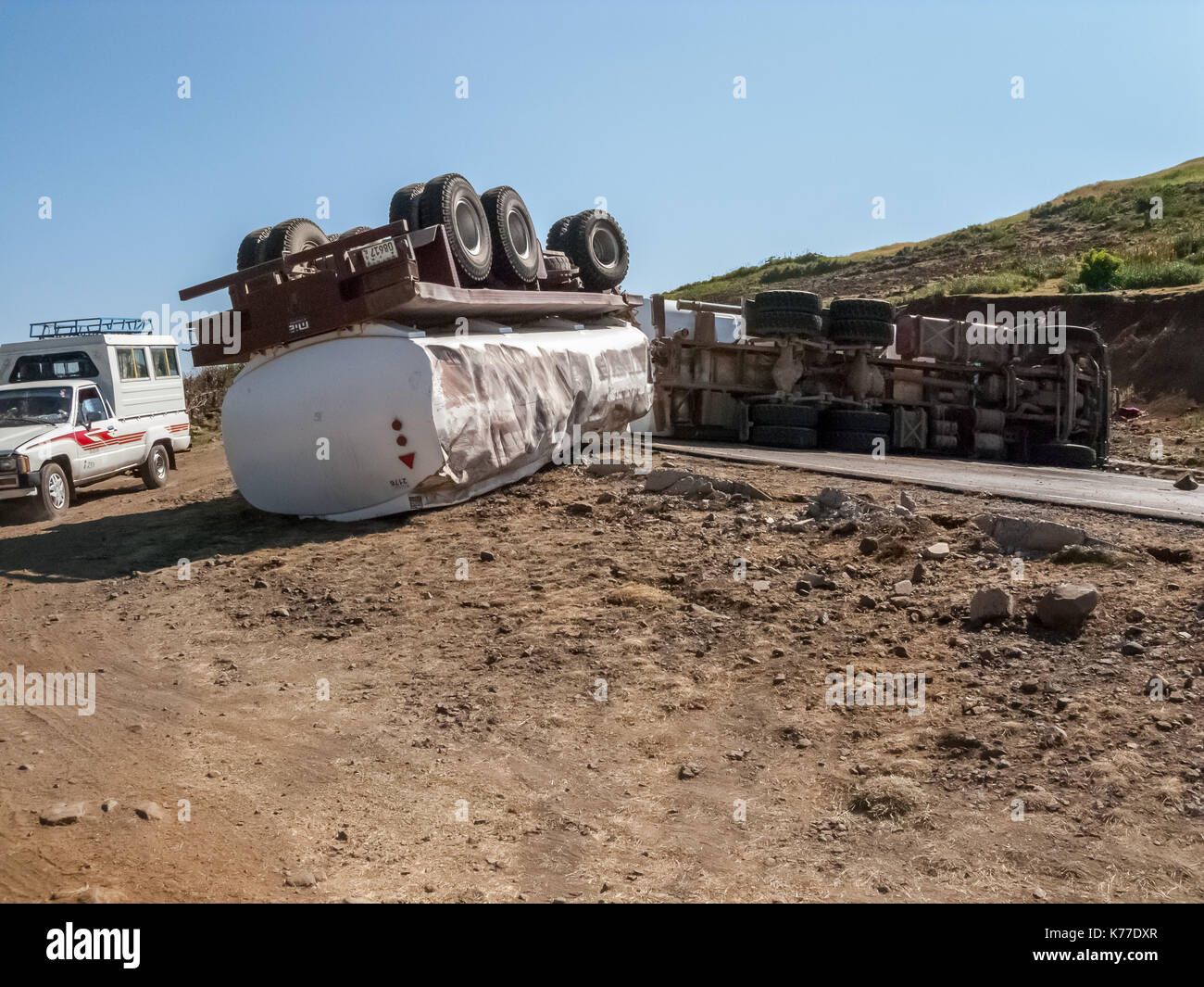 Addis-Goha Tsion Road, Ethiopia Stock Photo - Alamy