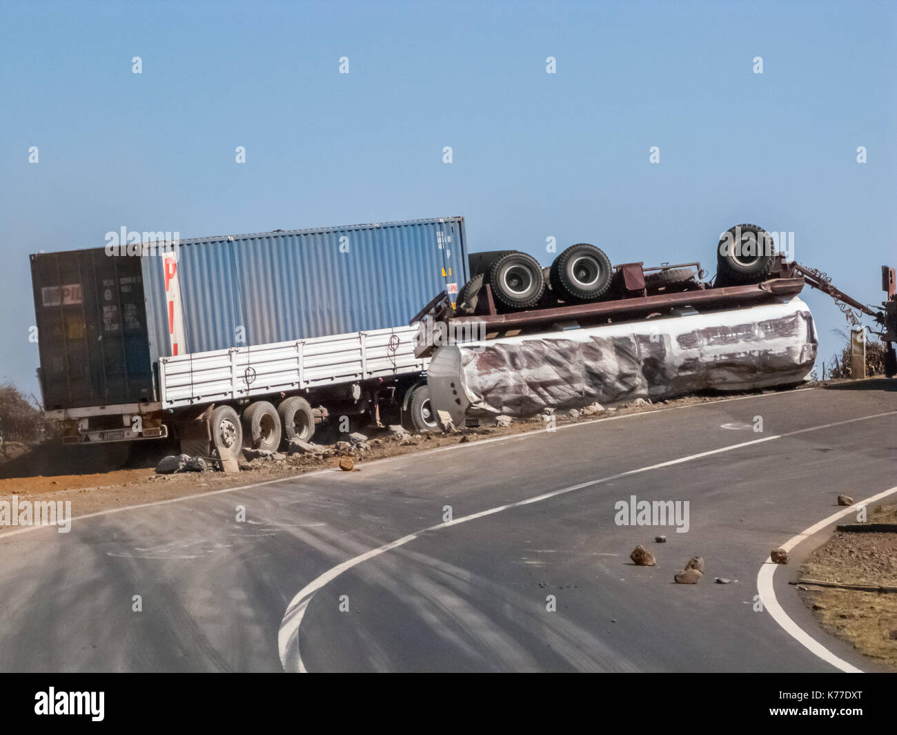 Addis-Goha Tsion Road, Ethiopia Stock Photo - Alamy
