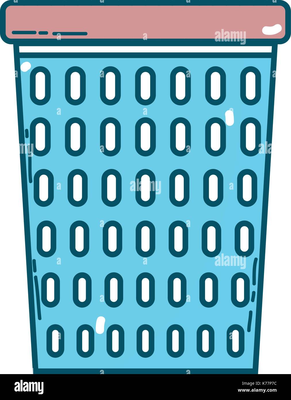 cute basket for dirty clothes design Stock Vector Image &amp; Art - Alamy