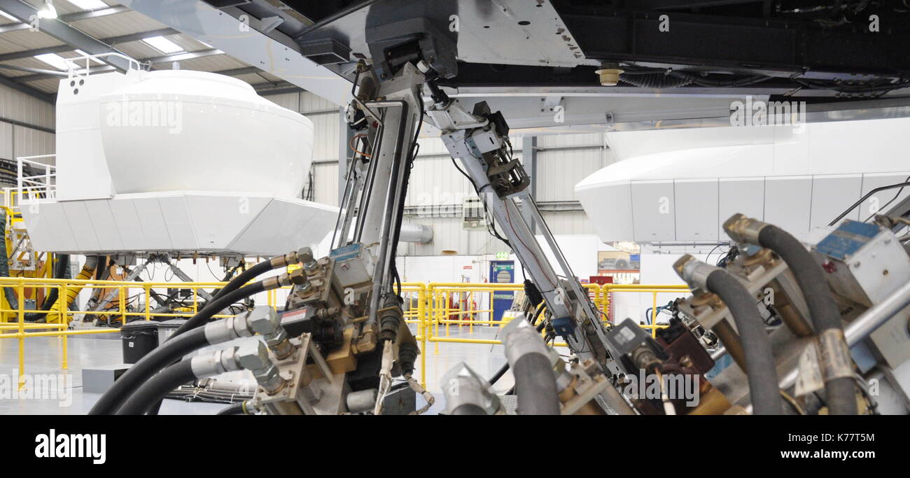 Flight Simulator Synthetic Training Device Stock Photo - Alamy