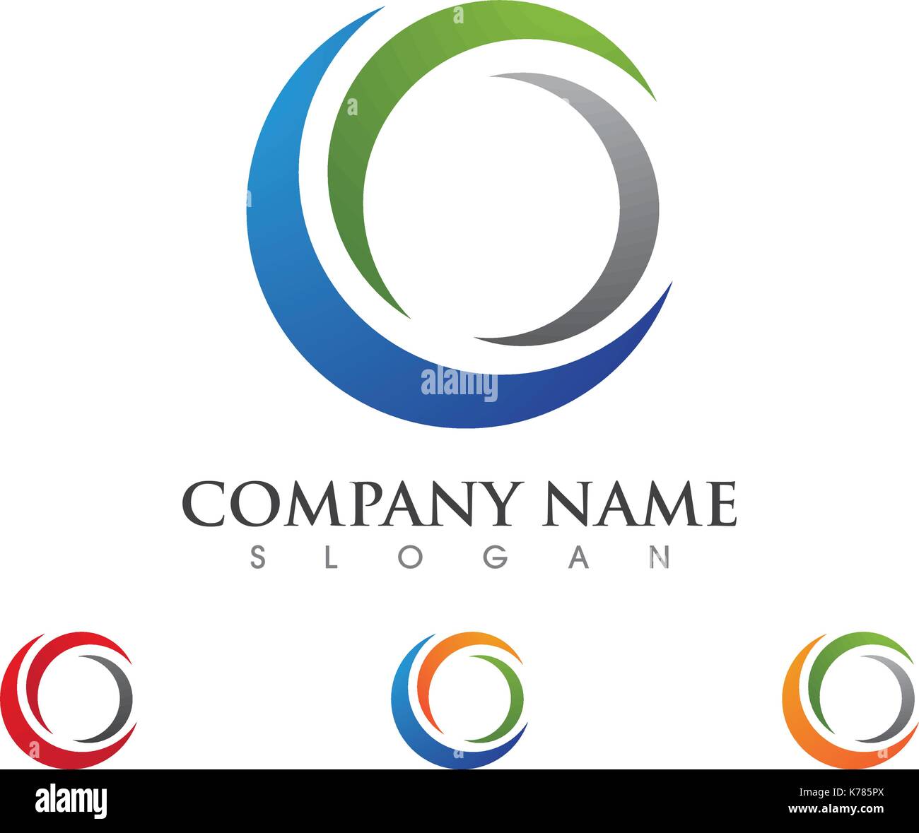 C Letter Logo Template vector icon design Stock Vector Image & Art - Alamy