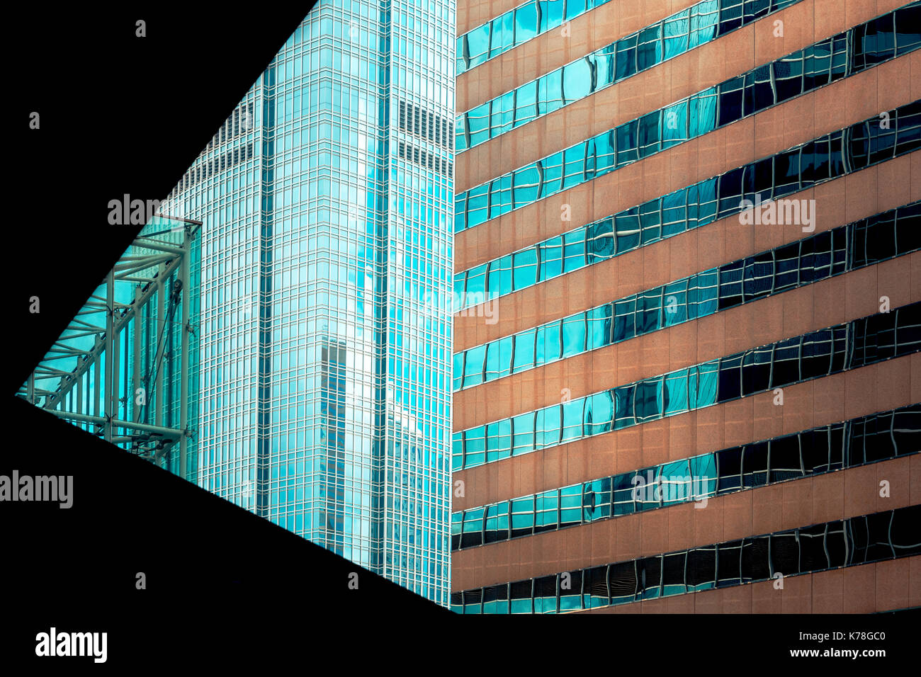 Modern office building detail, glass surface Stock Photo - Alamy