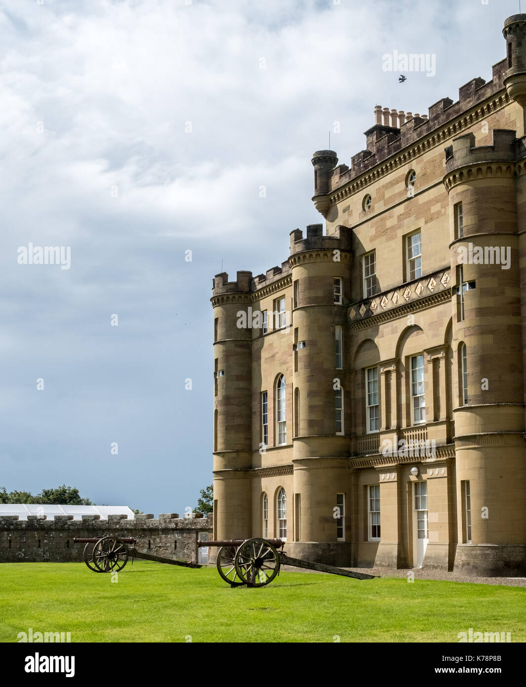 Culzean Castle Girvan Scotland Stock Photo Alamy