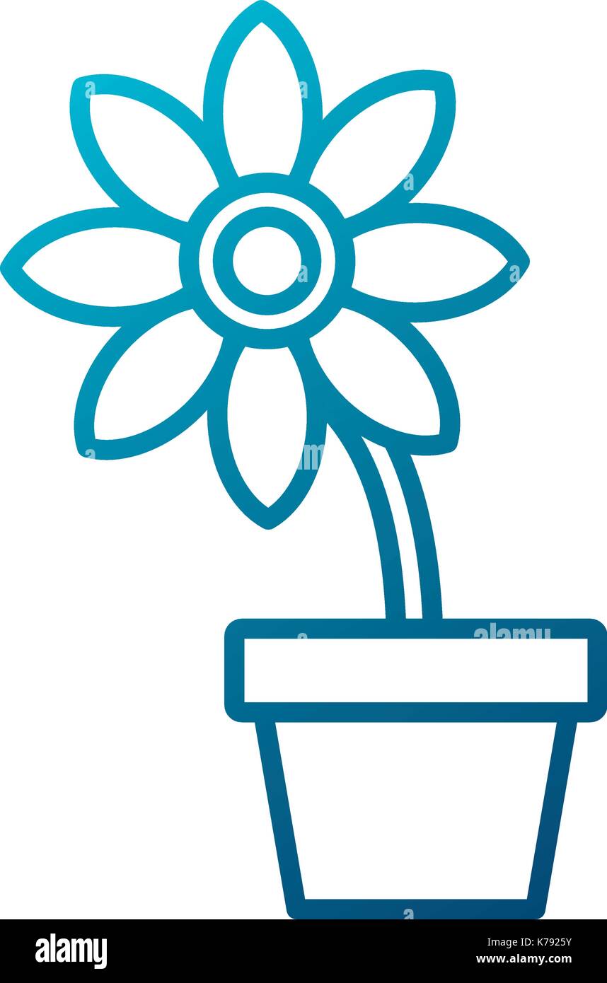 Beautiful flower symbol Stock Vector Image & Art Alamy