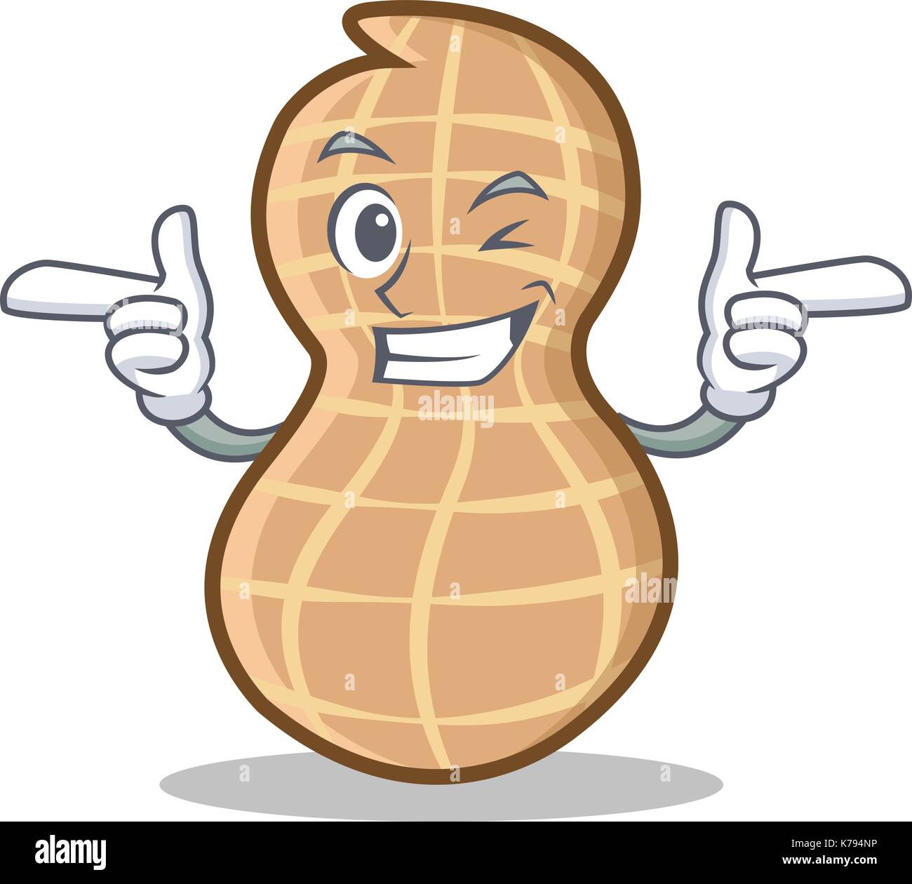 Cartoon peanut hi-res stock photography and images - Alamy