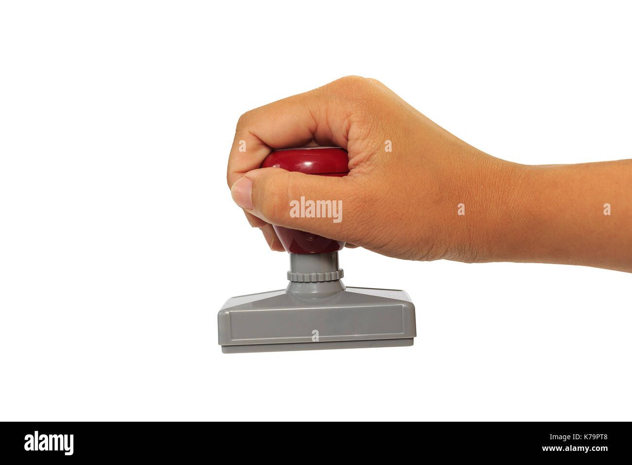 Empty hand isolated on white background Stock Photo - Alamy