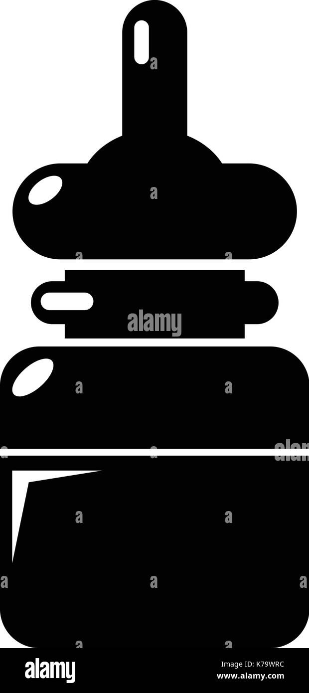 Baby bottle icon , simple style Stock Vector Image & Art - Alamy