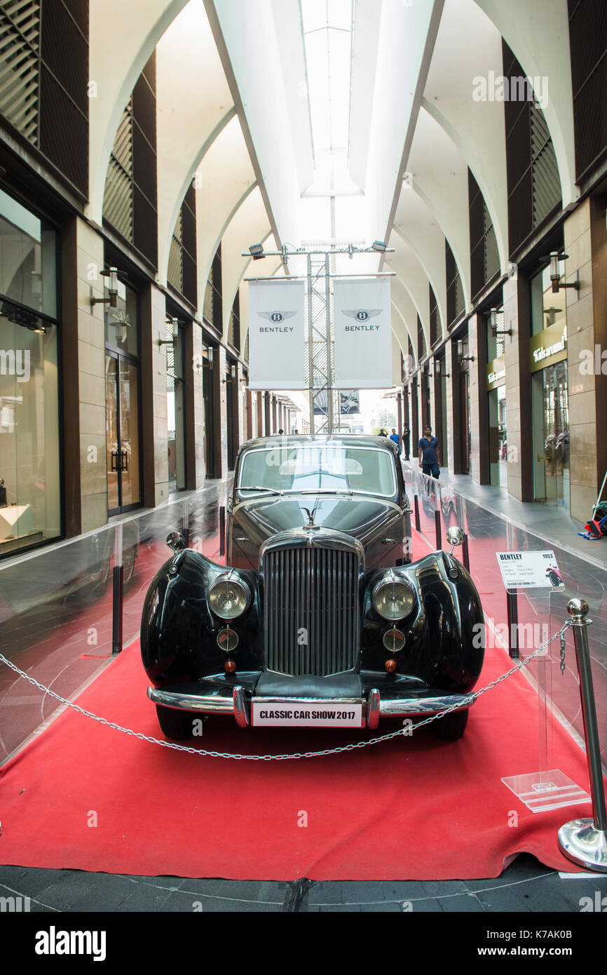 Beirut, Lebanon. 15th Sep, 2017. 1953 Bently R Type on Display at the