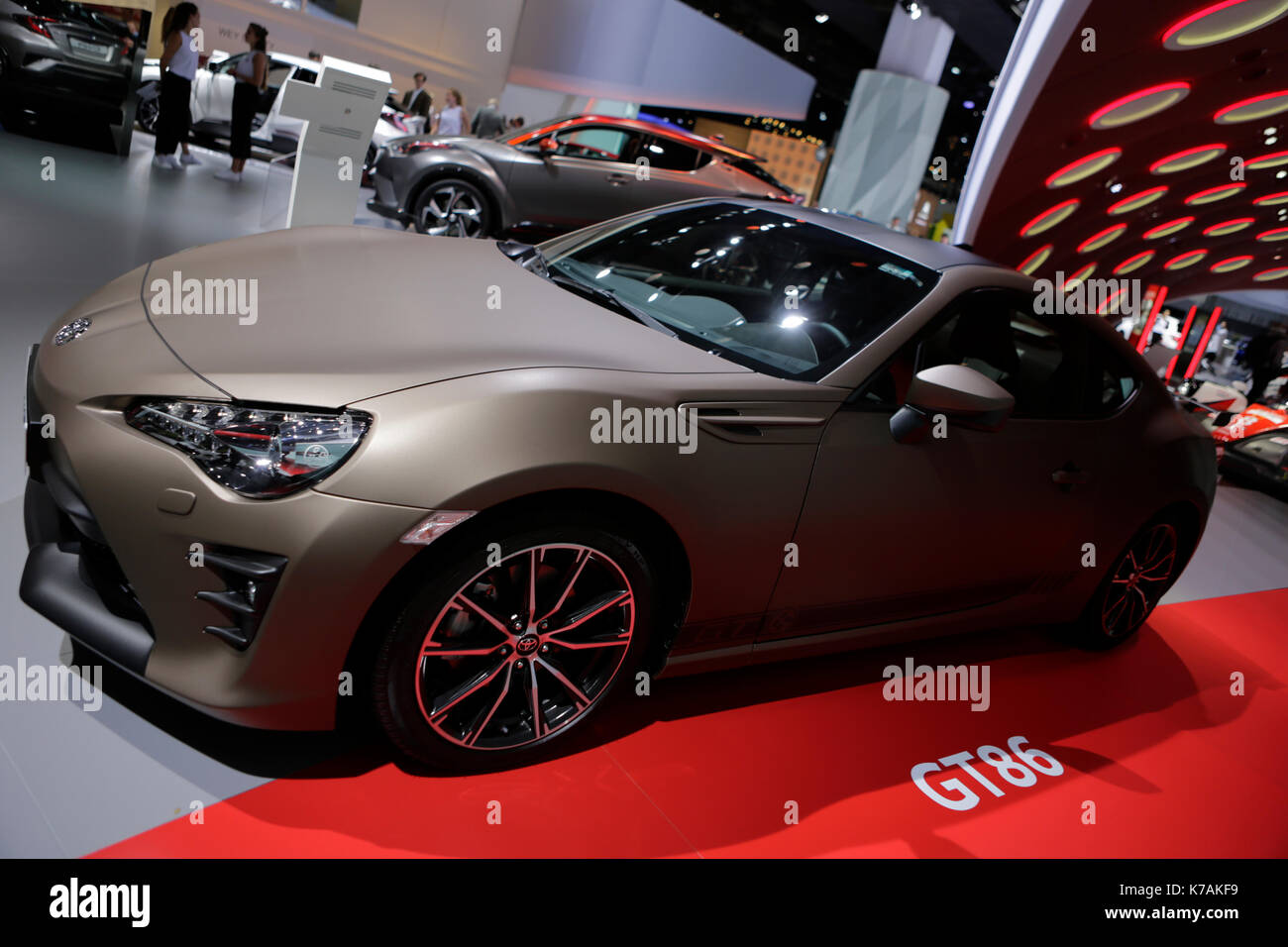 Frankfurt, Germany. 14th September 2017. The Japanese car manufacturer ...