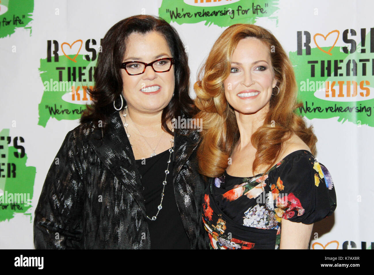 New York, NY, USA. 15th Oct, 2017. Rosie O'Donnell and Michelle Rounds at Rosie O'Donnell's Annual Building Dreams For Kids Gala at The New York Marriott Marquis on October 15, 2012 in New York City. Credit: Felicia Franco/Media Punch I Nc./Alamy Live News Stock Photo