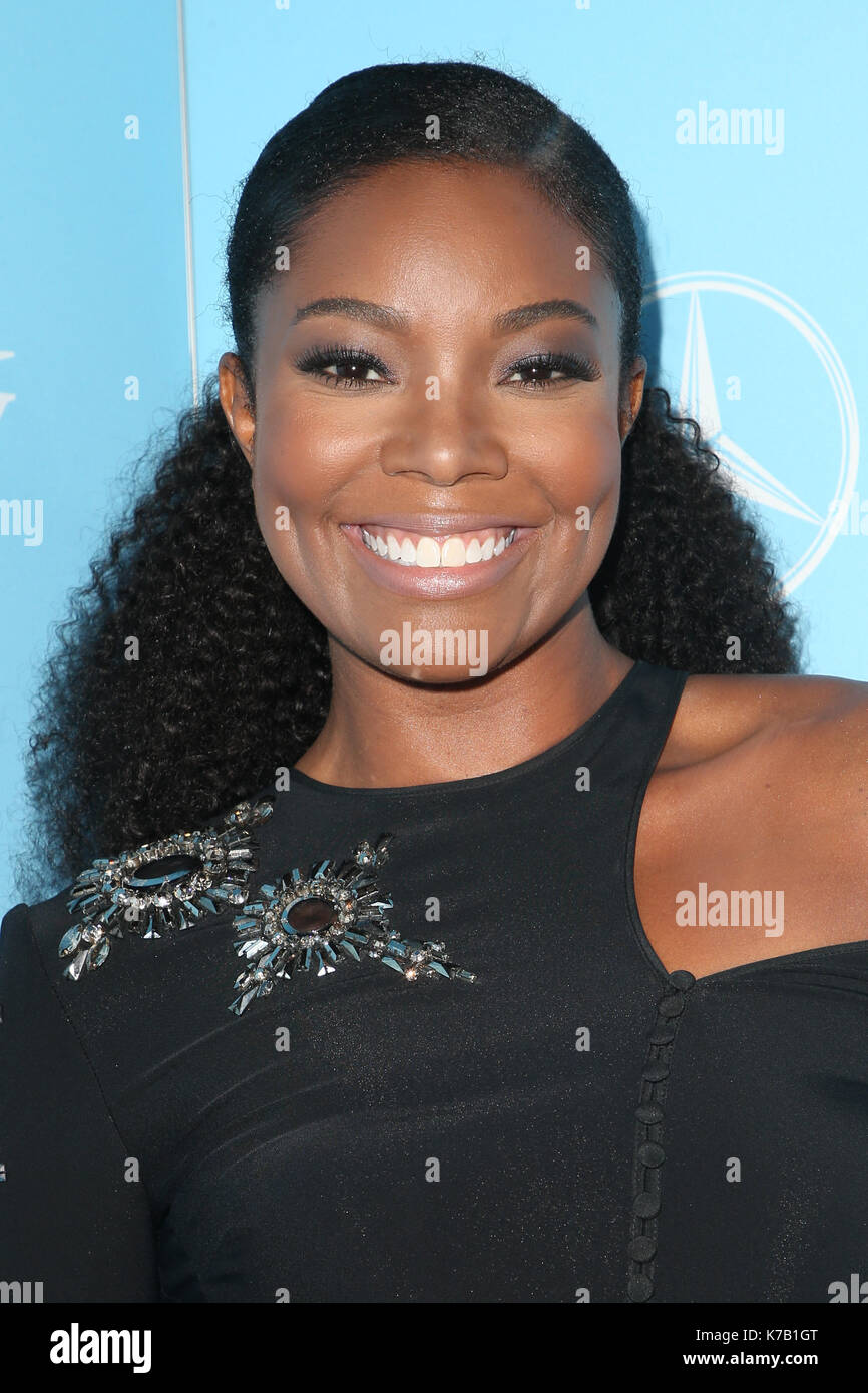 West Hollywood, Ca. 15th Sep, 2017. Gabrielle Union At Variety and Women in Film TV Nominees Celebration Presented by Halo Top At Gracias Madre in West Hollywood, CA on September 15, 2017. Credit: Faye S/Media Punch/Alamy Live News Stock Photo