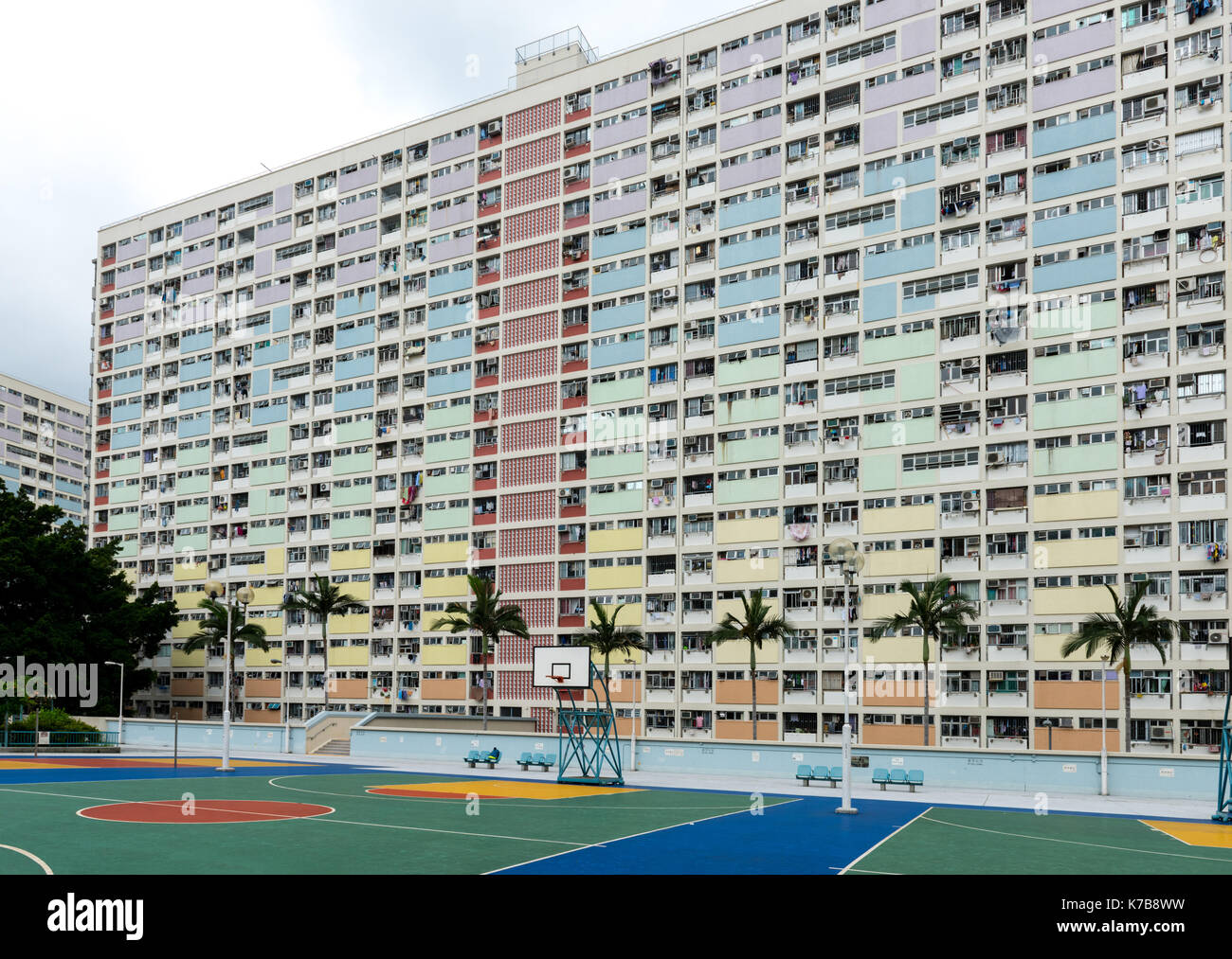 Choi Hung Estate, one of the oldest public housing estates in Hong Kong
