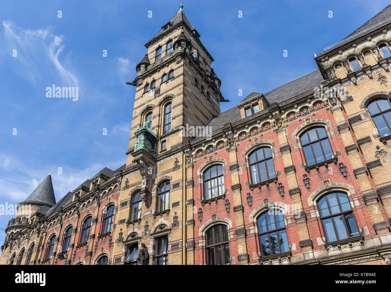 Historic Staatsanwalt building in the center of Bremen, Germany Stock Photo