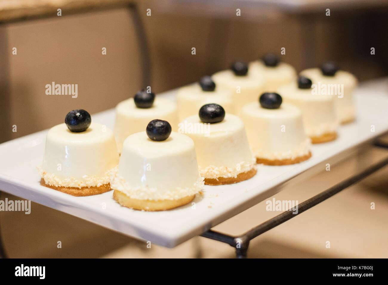 Gourmet pastries Stock Photo