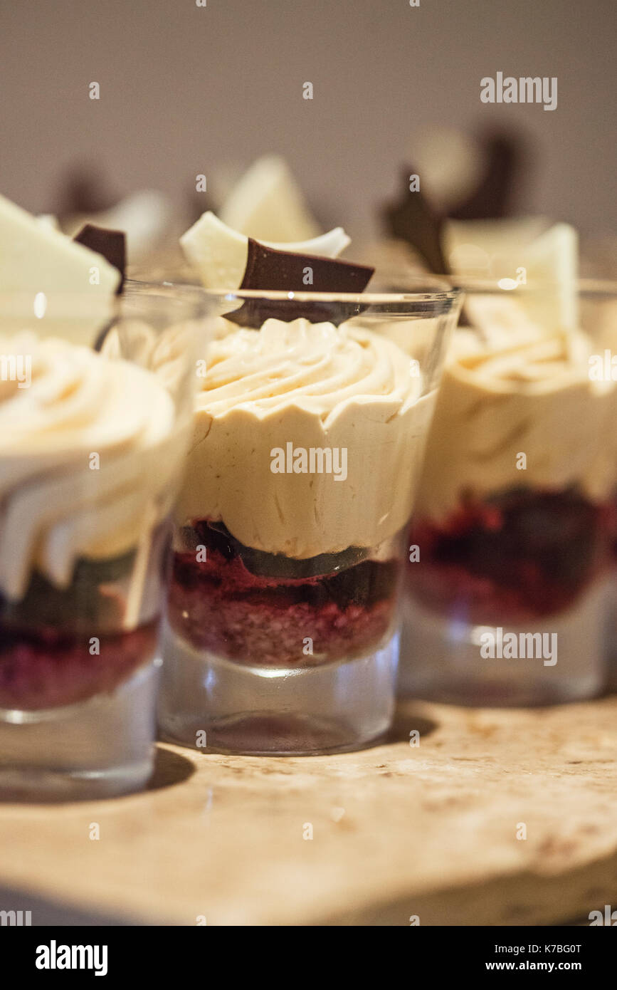 Gourmet desserts Stock Photo