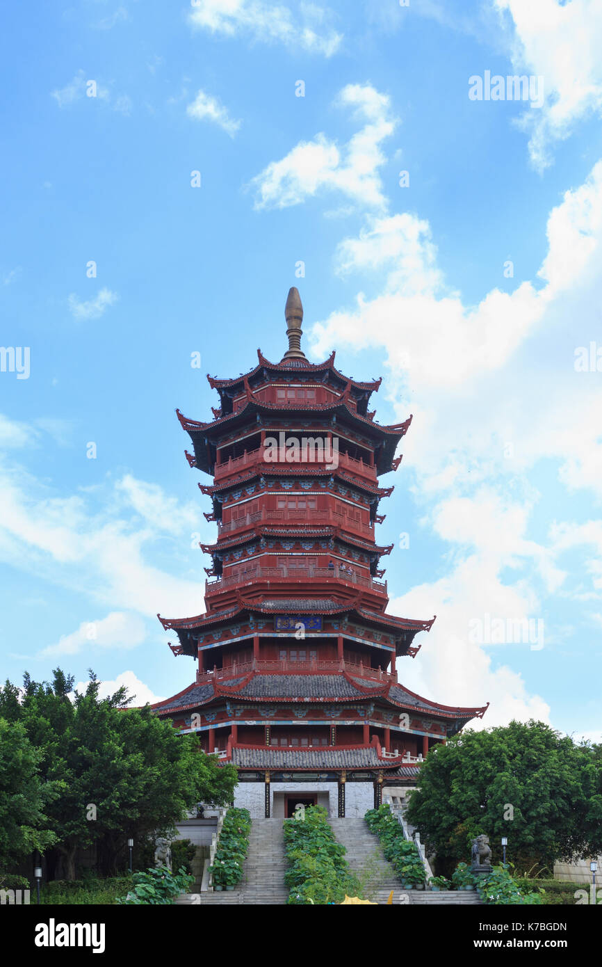 Xinglin Pavilion, Tower Stock Photo