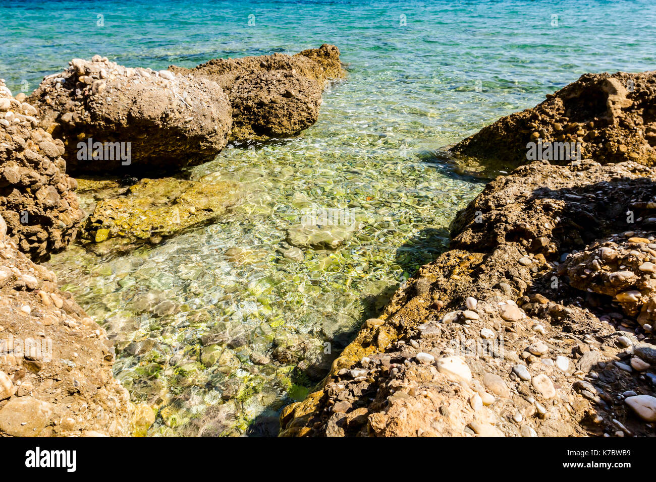 Rippling sea water rocky hi-res stock photography and images - Alamy