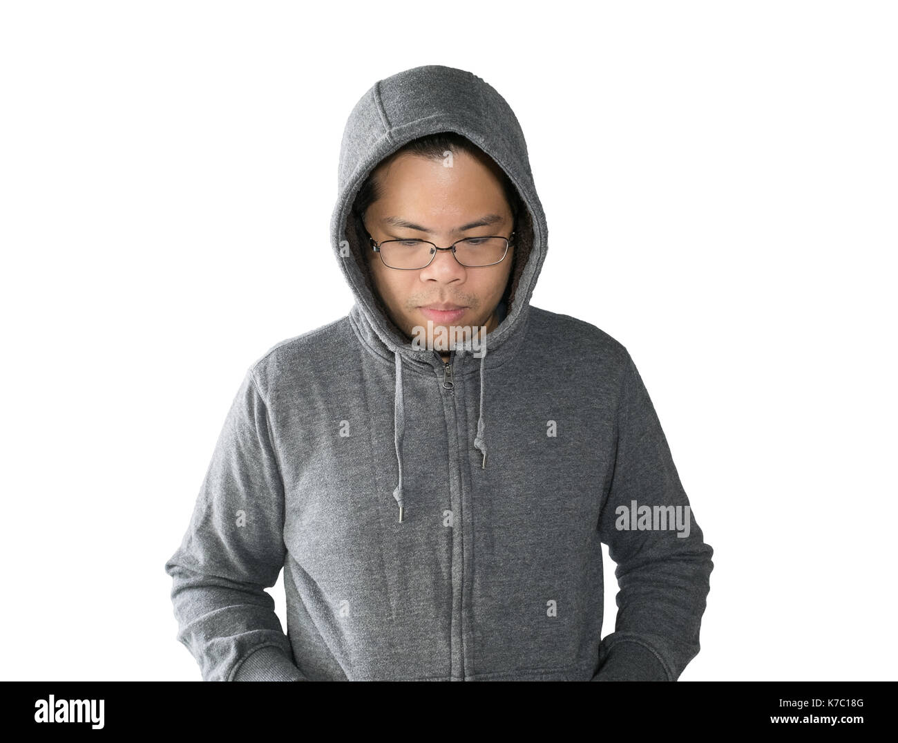 Asian man wearing winter jacket hi-res stock photography and images - Alamy