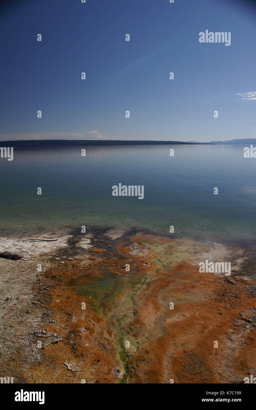 Hot Spring Flow Hot Spring Flow Stock Photo - Alamy