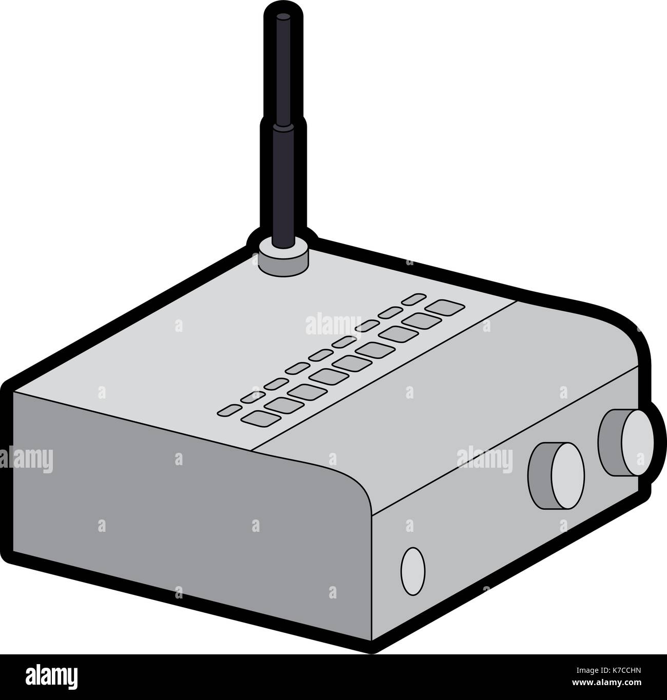 router wifi isolated icon vector illustration design Stock Vector Image ...