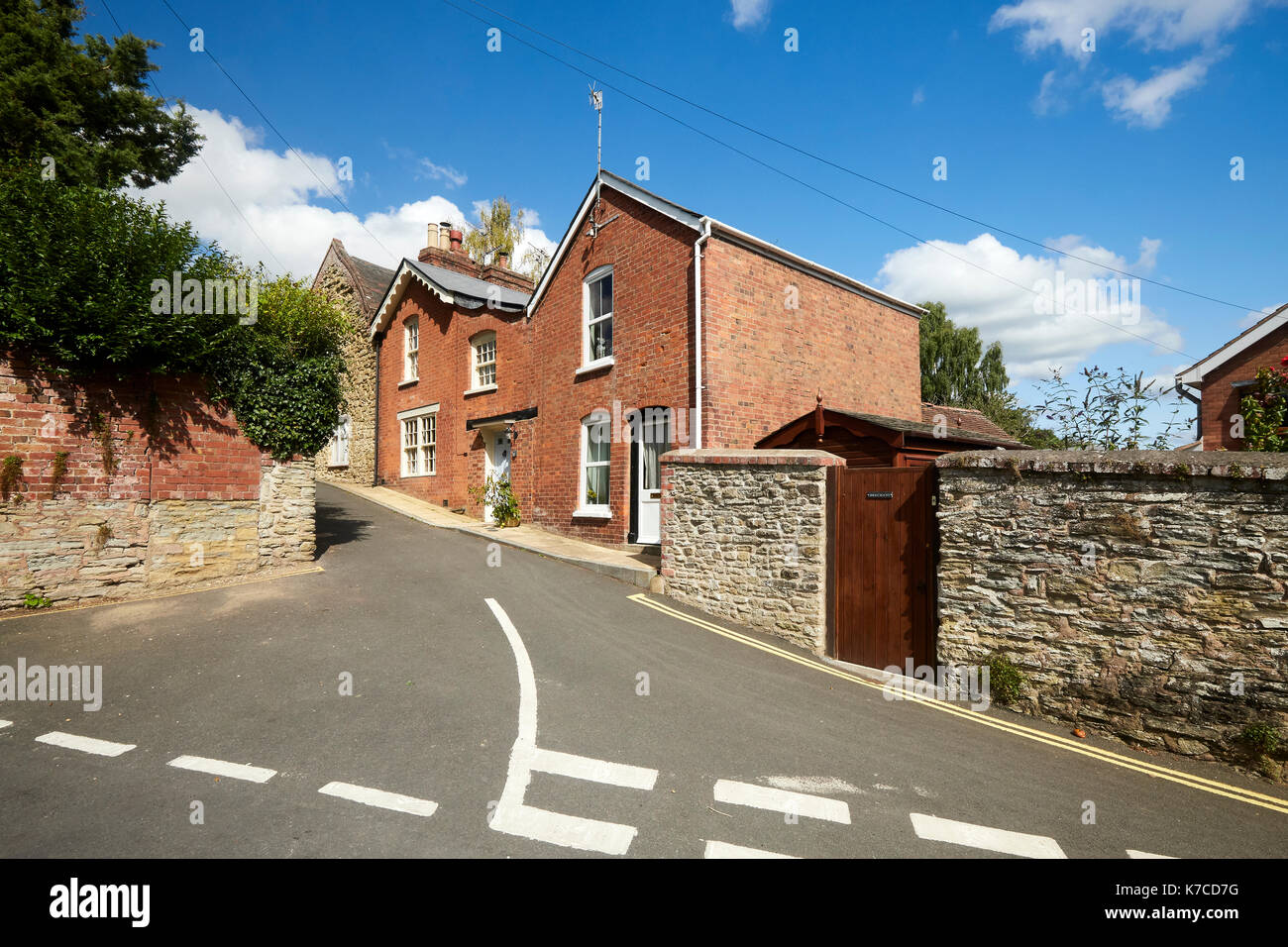 House Ludlow Shropshire West Midlands England UK Stock Photo Alamy