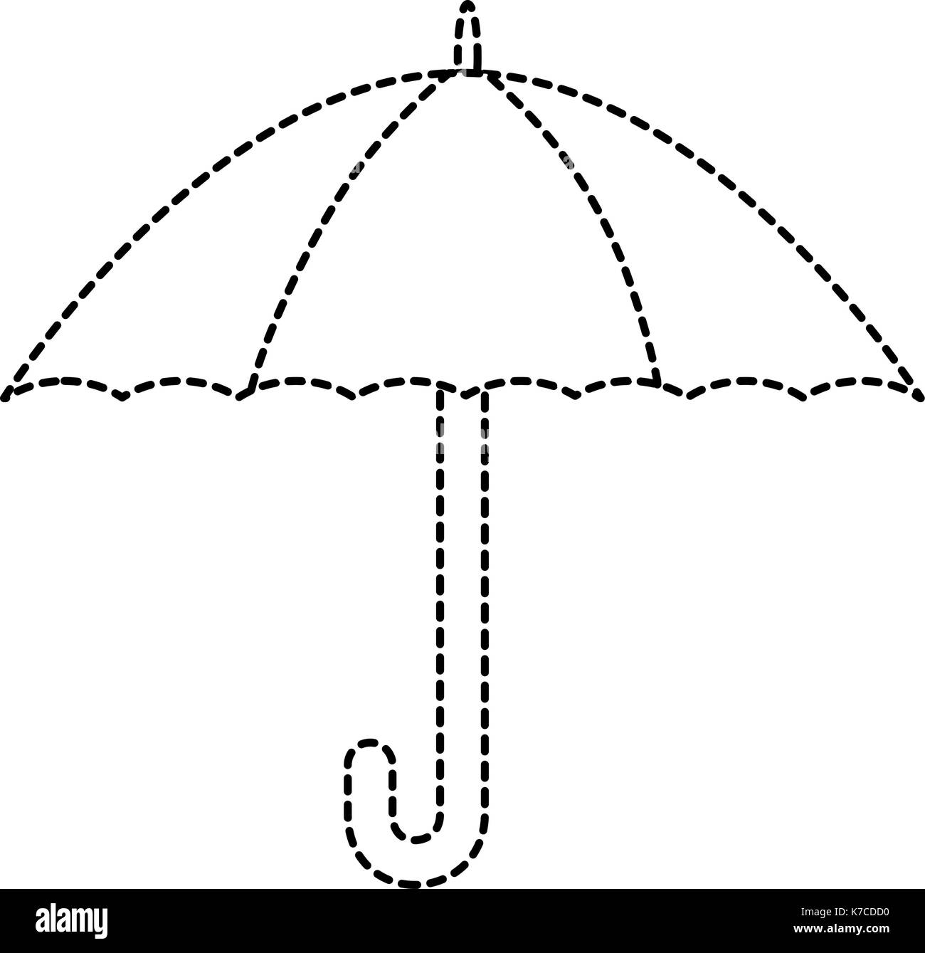 umbrella protection isolated icon Stock Vector Image & Art - Alamy
