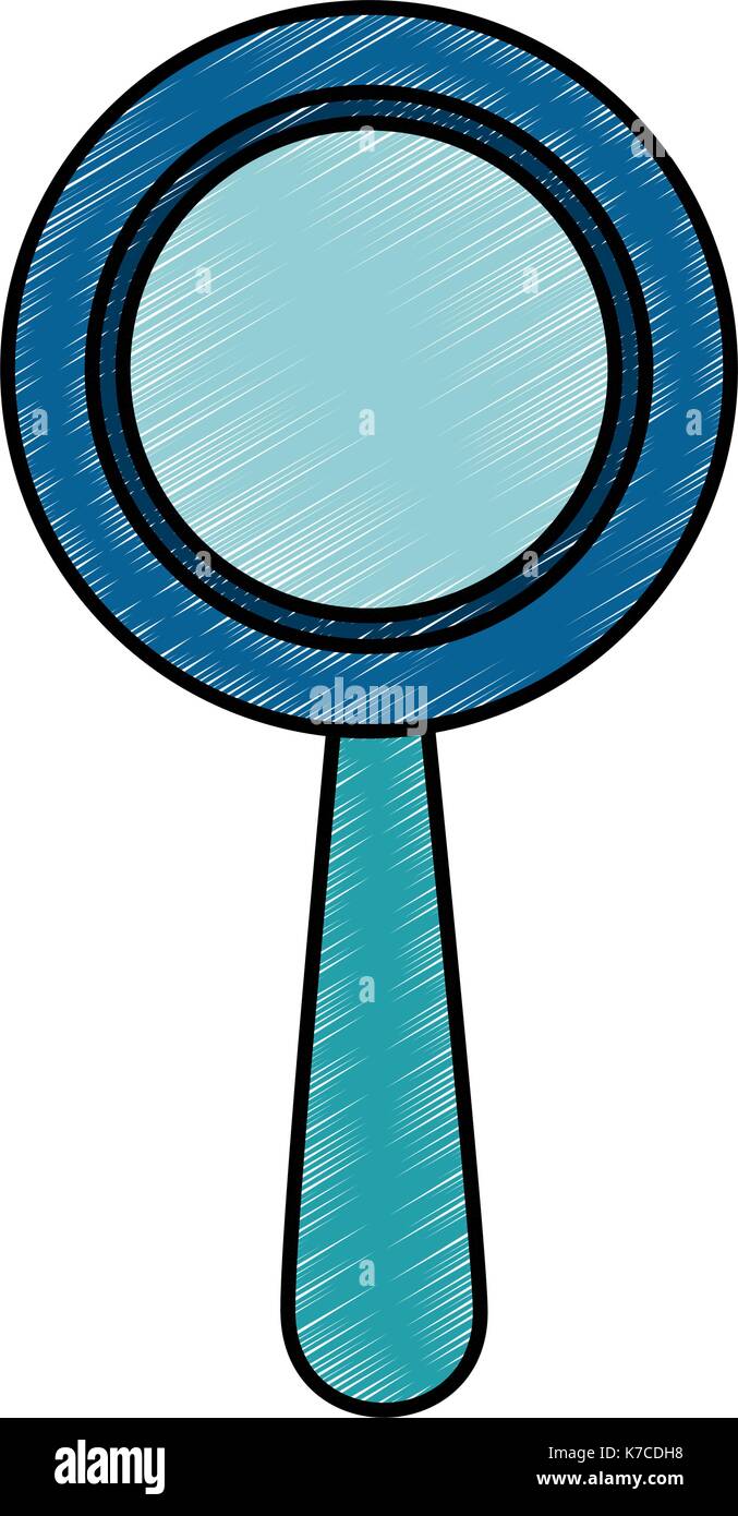 magnifying glass isolated icon Stock Vector Image & Art - Alamy