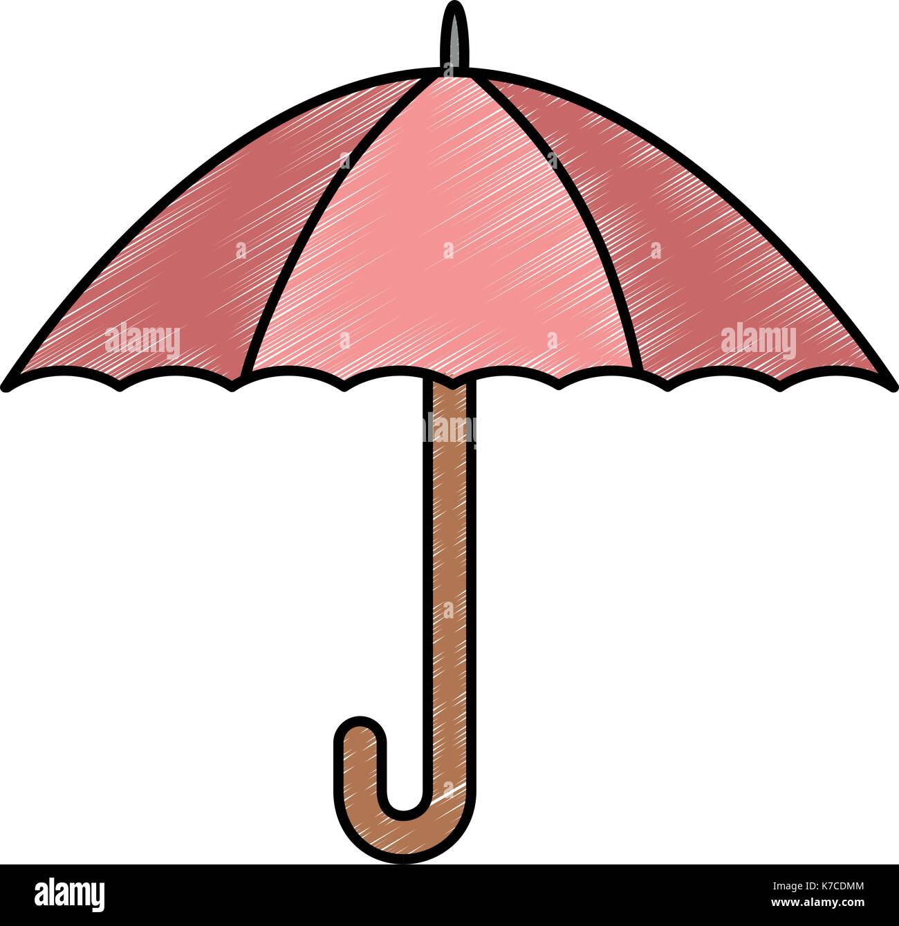 umbrella protection isolated icon Stock Vector Image & Art - Alamy
