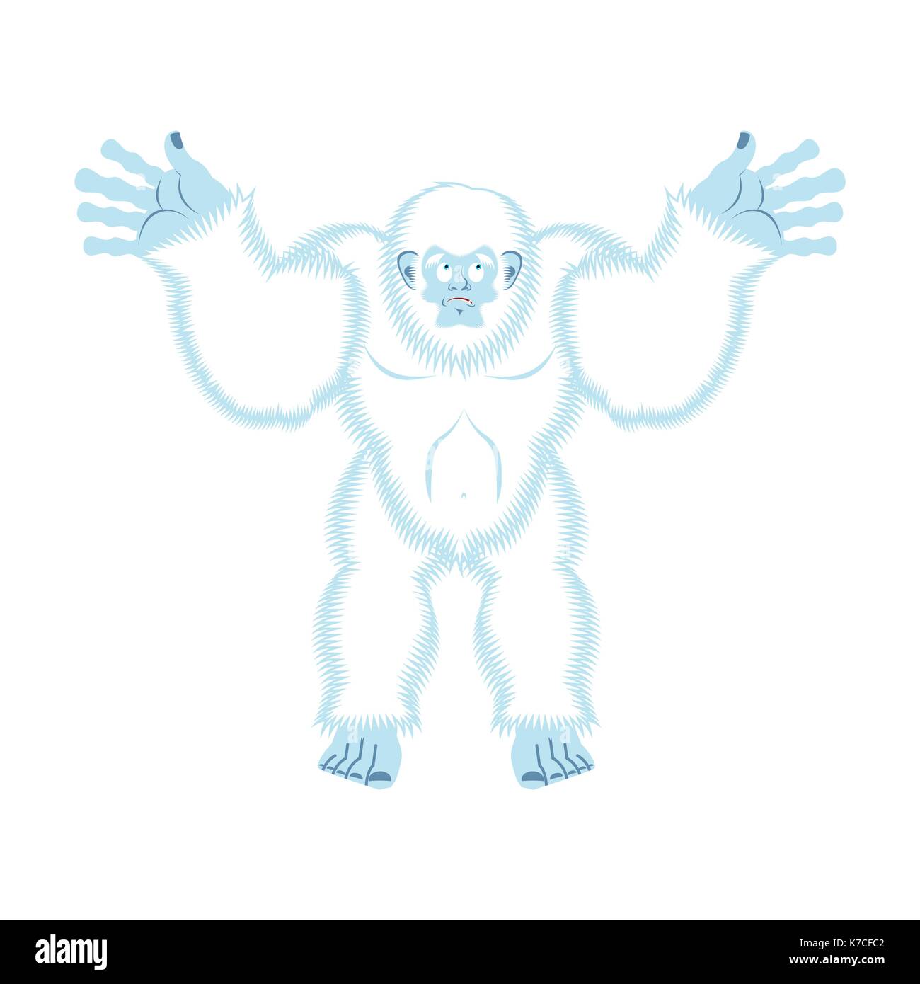 https://c8.alamy.com/comp/K7CFC2/yeti-guilty-bigfoot-surprise-abominable-snowman-culpablen-vector-illustration-K7CFC2.jpg