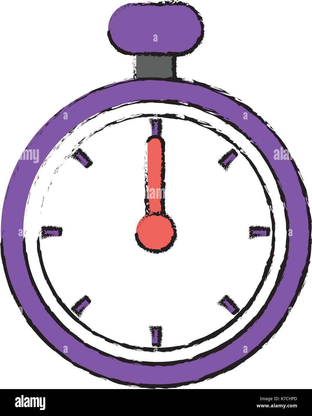 chronometer timer isolated icon vector illustration design Stock Vector ...