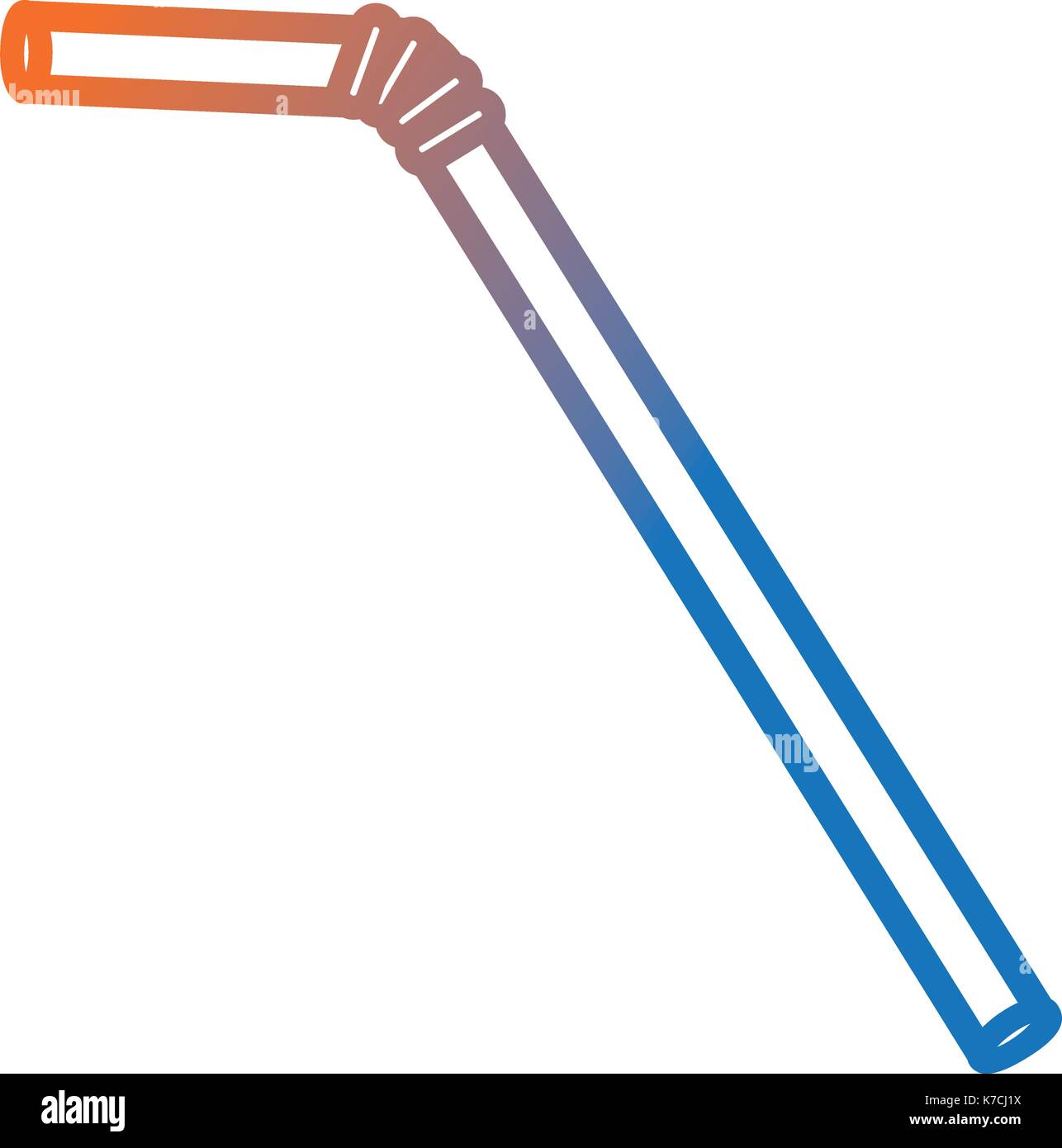 straw plastic isolated icon Stock Vector Image & Art - Alamy