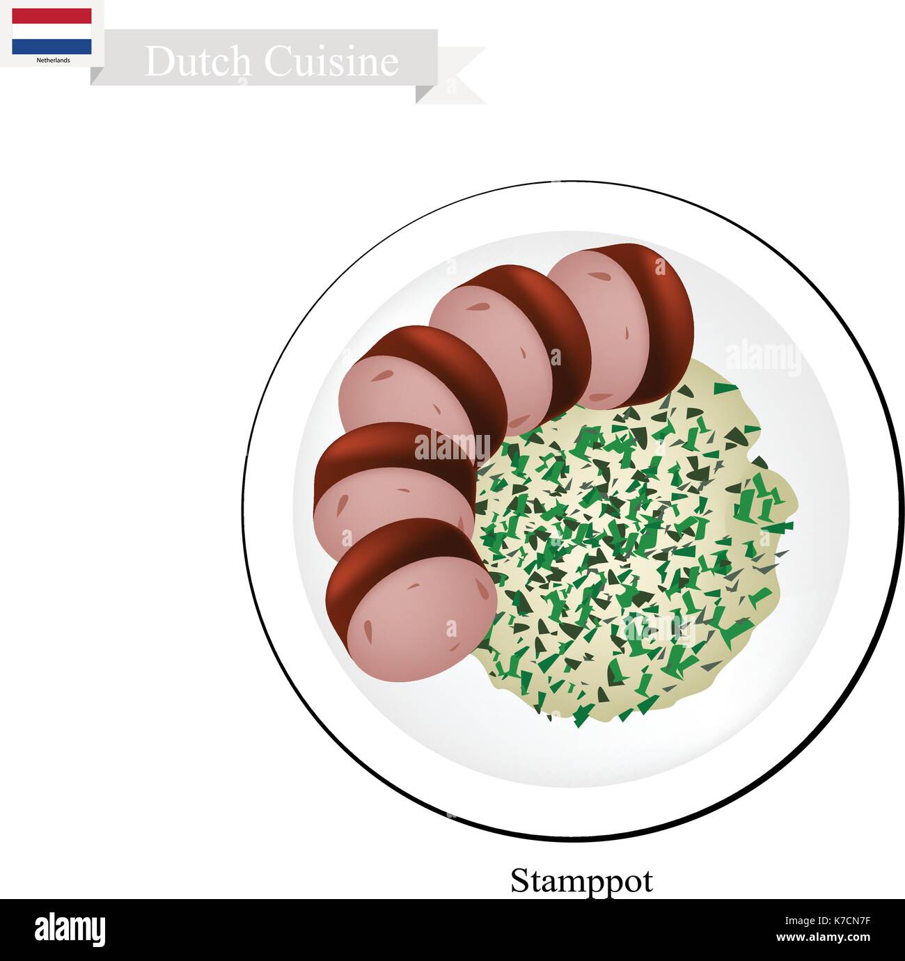 Dutch Hutspot - dish of boiled and mashed potatoes, carrots and onions.  traditional Dutch cuisine Stock Photo - Alamy