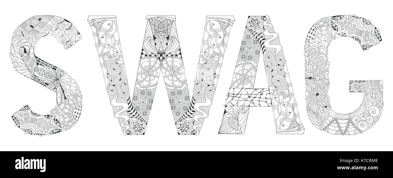 swag word art