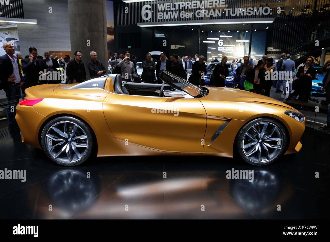 The German car manufacturer BMW presented the BMW Concept Z4 at the