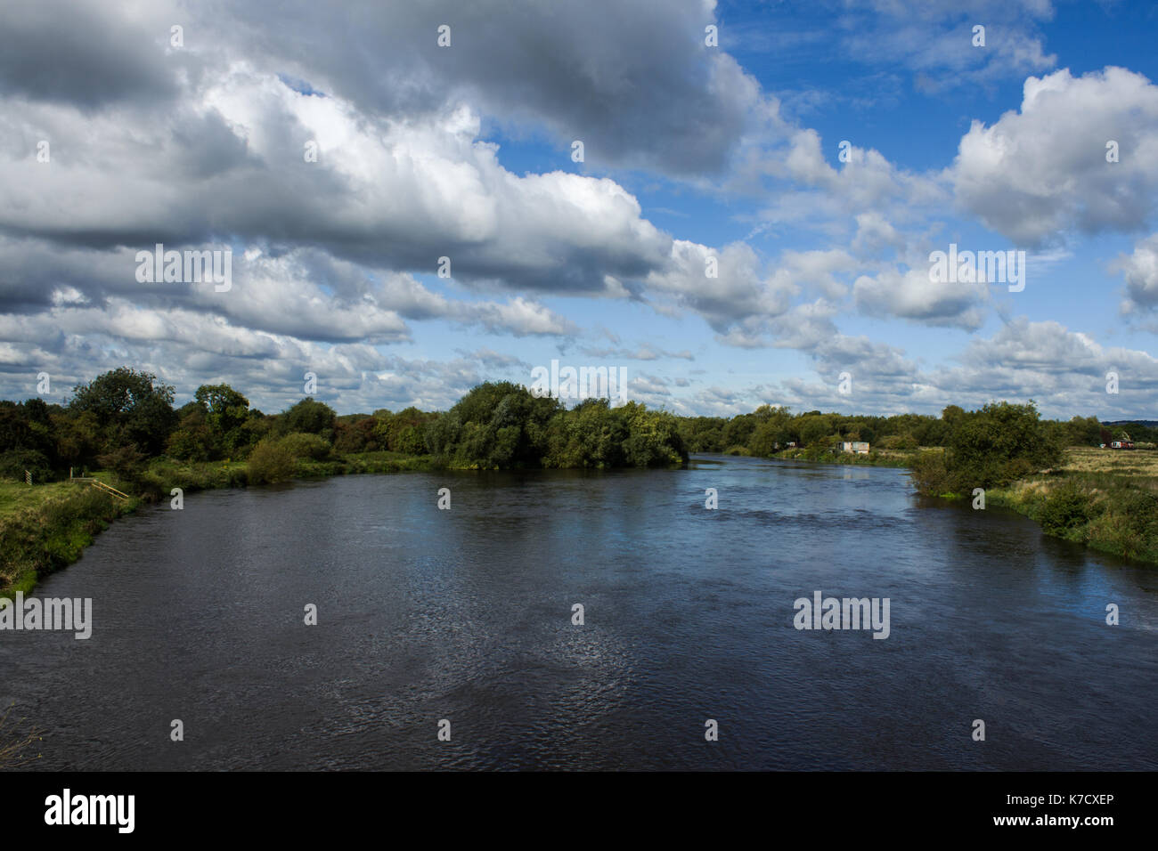 Harrington Bridge Sawley Stock Photo