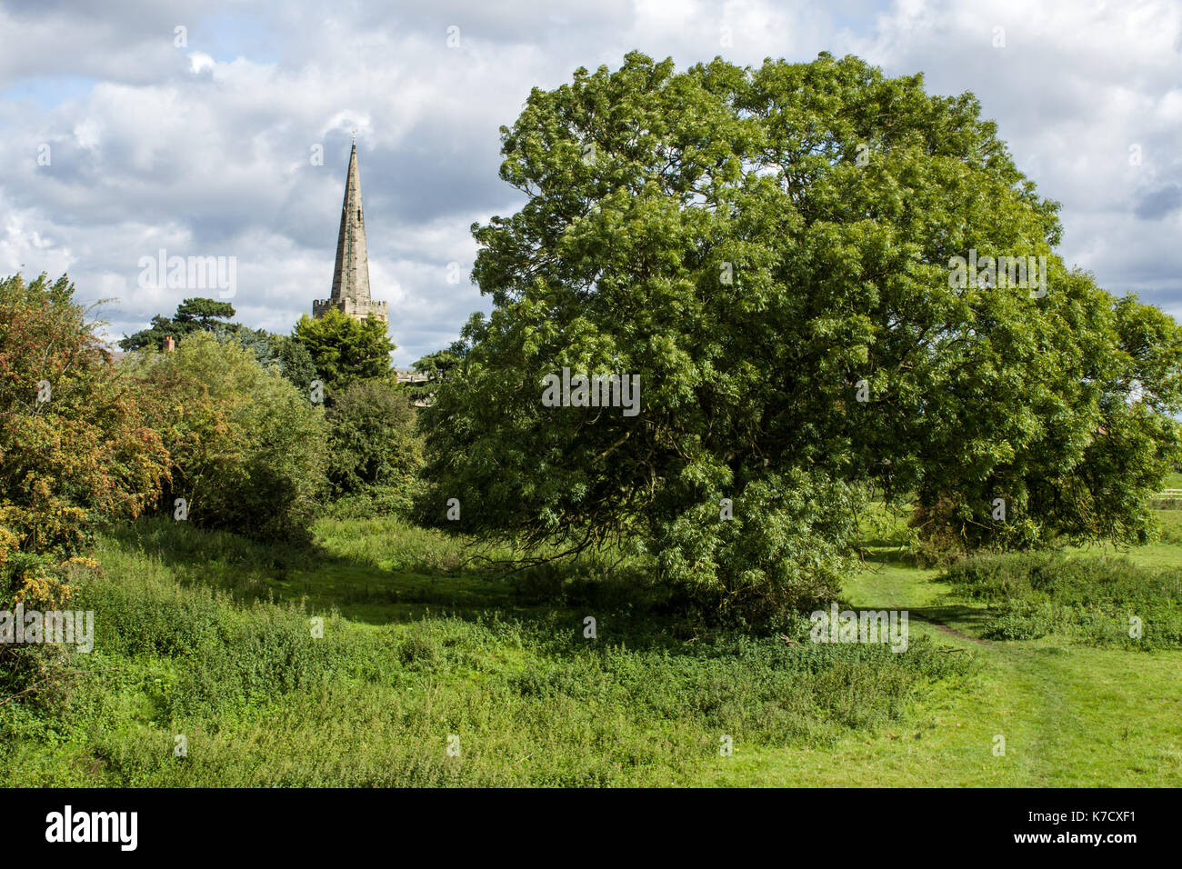 Sawley Church Derbyshire Stock Photo Alamy