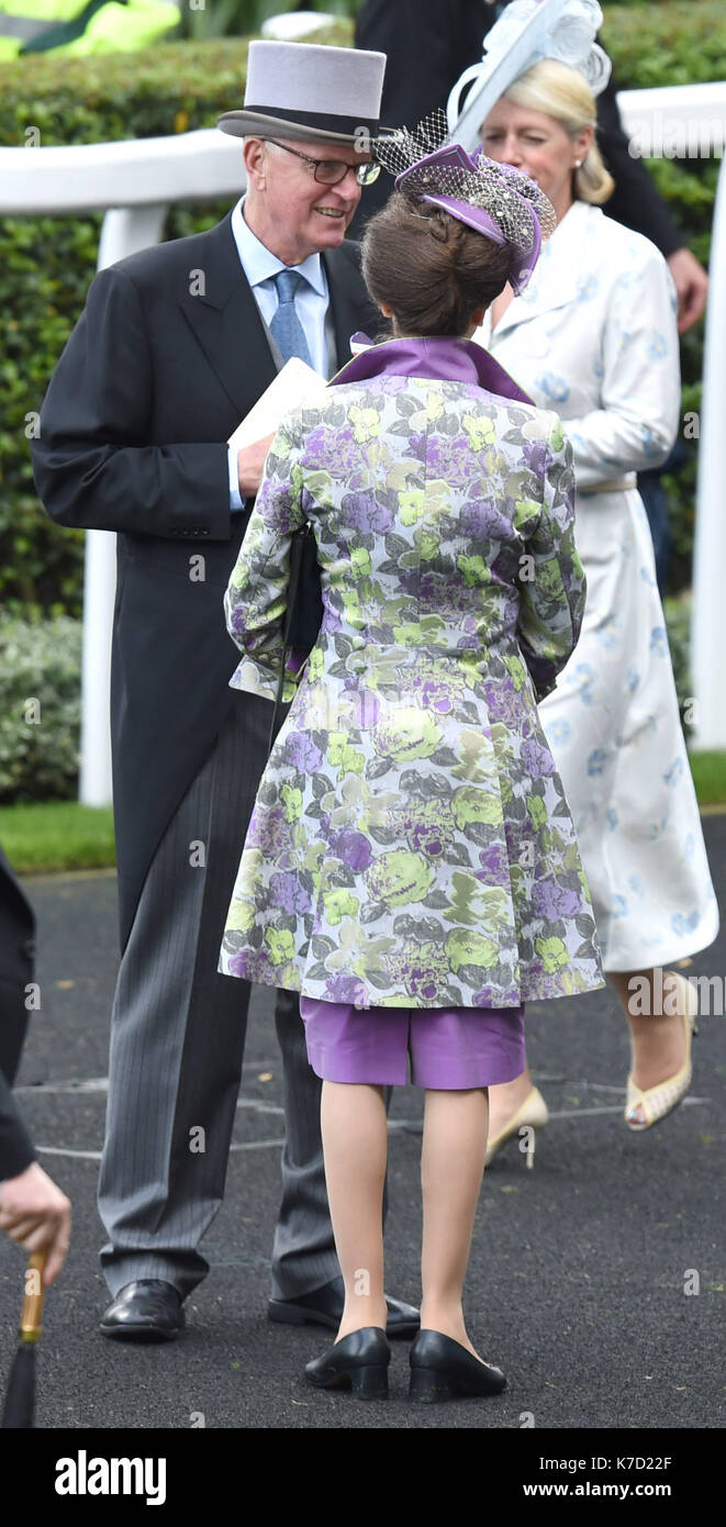 Photo Must Be Credited ©Alpha Press 079965 15/06/2016 Princess Anne at Royal Ascot 2016 at Ascot Racecourse in Ascot, Berkshire. Stock Photo