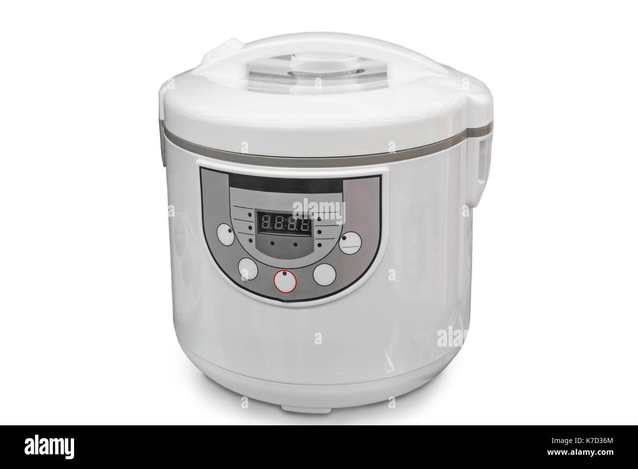 Appliances electric multi cooking pot cooking . Presented on a white background Stock Photo Alamy