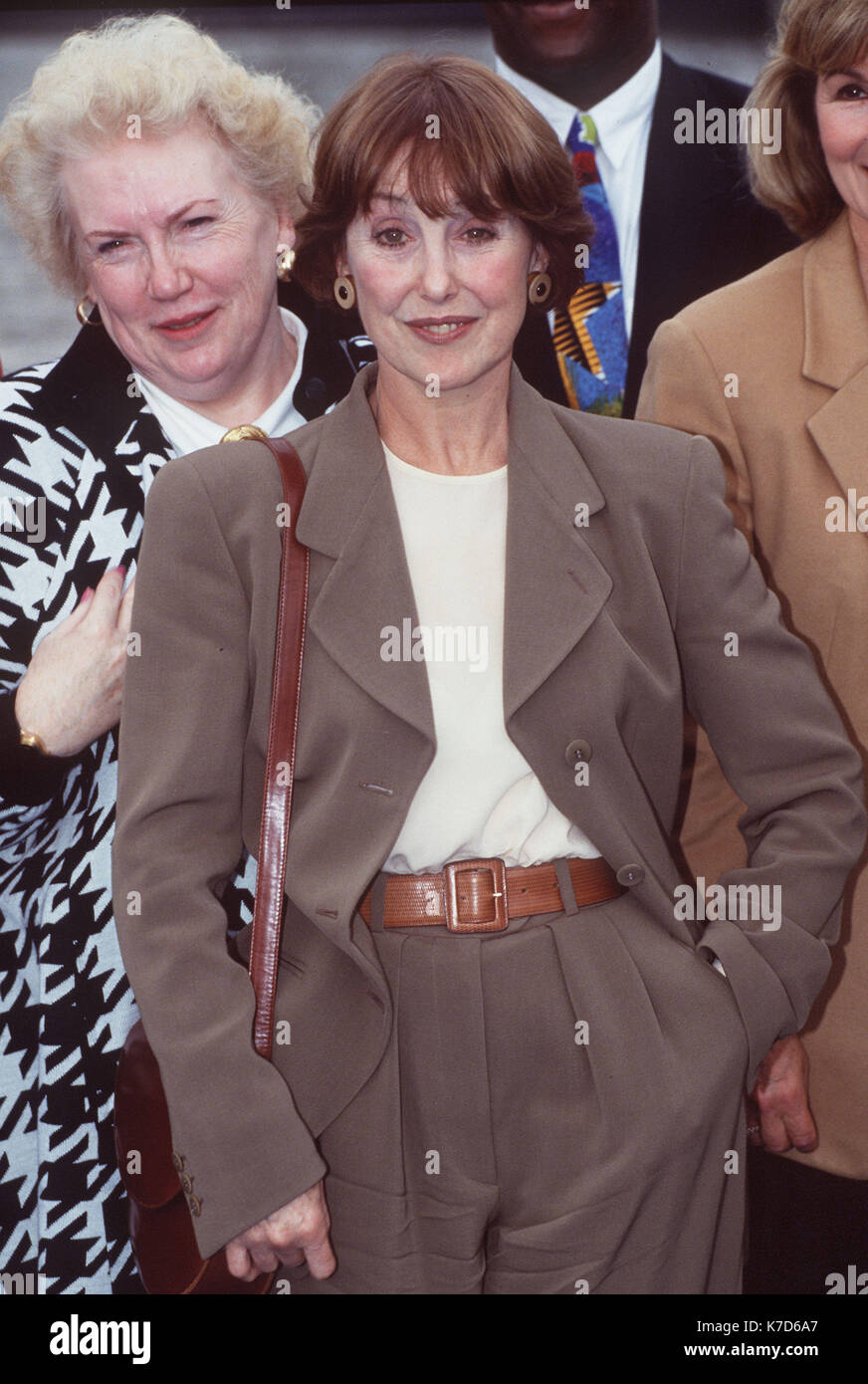 Photo must be credited ©Alpha 012408 October 1992 Denise Robertson and Una Stubbs , ' This Morning ' 5th Anniversary Stock Photo