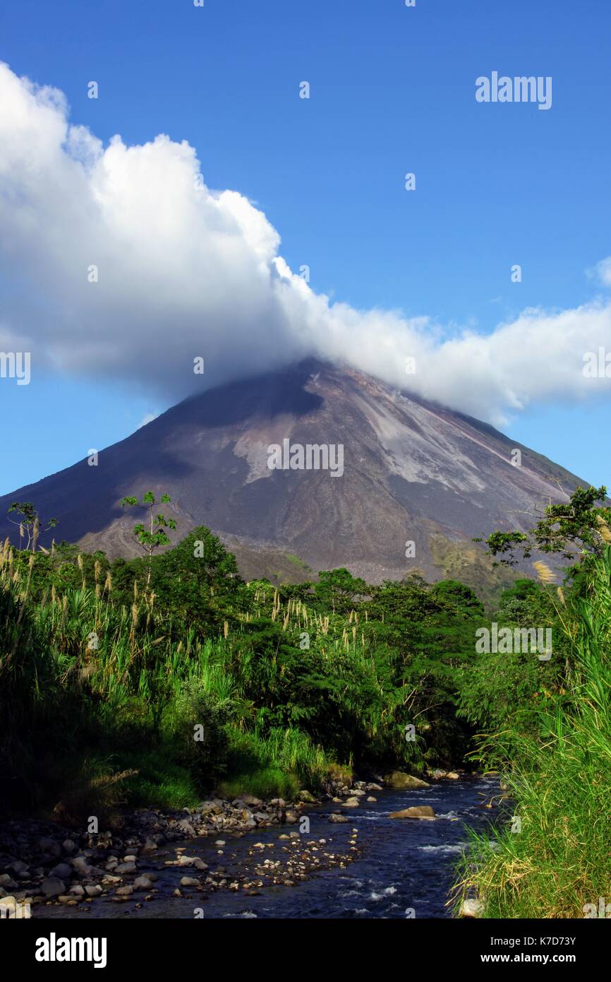 Arenal Active Volcano National Park Costa Rica Stock Photo - Alamy