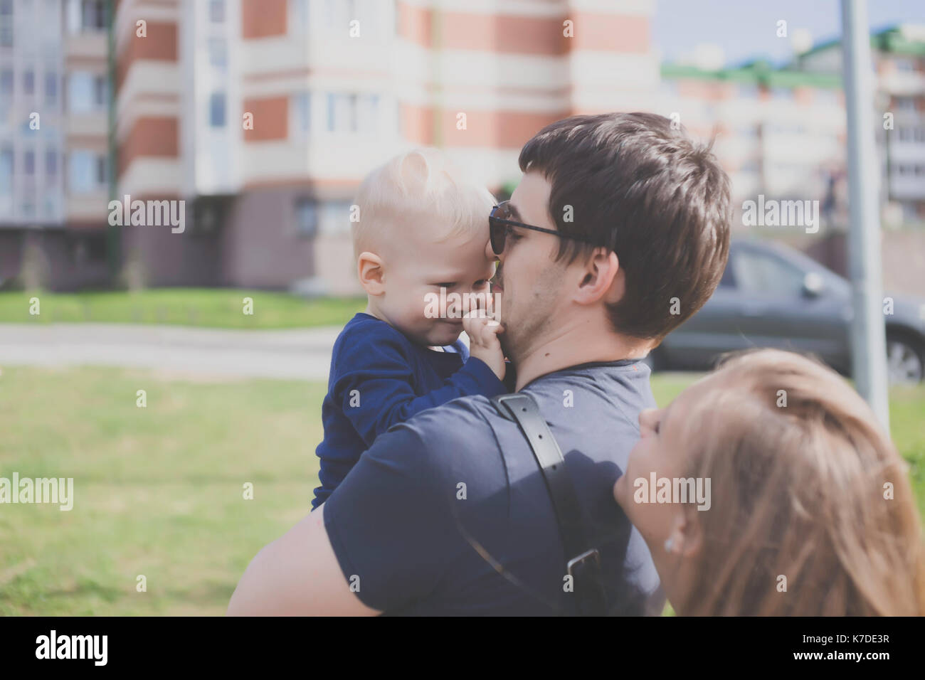 Father mother and adult son hi-res stock photography and images - Alamy