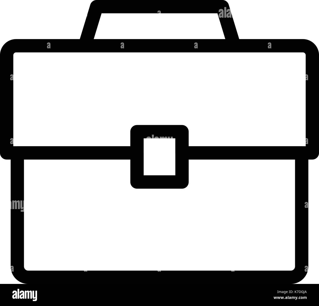 Briefcase vector vectors Black and White Stock Photos & Images - Alamy