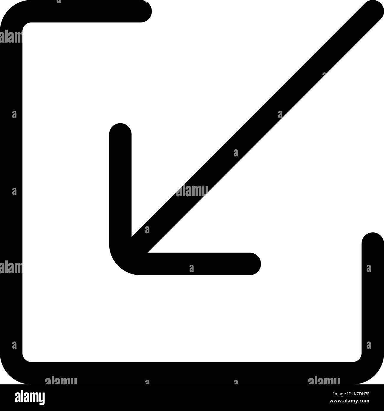Receive icon hi-res stock photography and images - Alamy