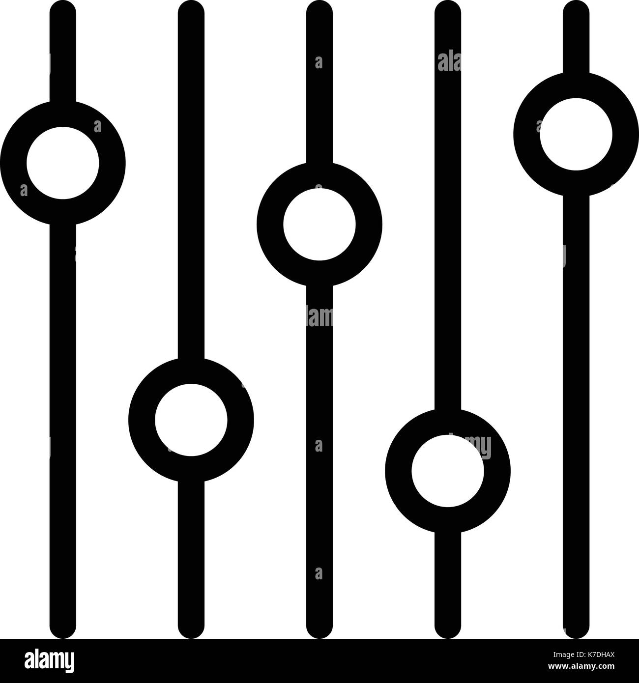 Eq settings Stock Vector Images - Alamy