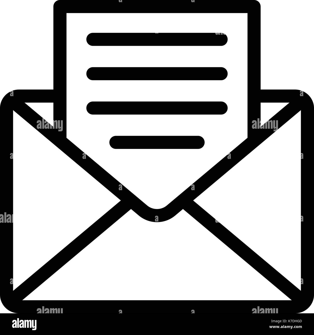 Newsletter Icon High Resolution Stock Photography And Images Alamy