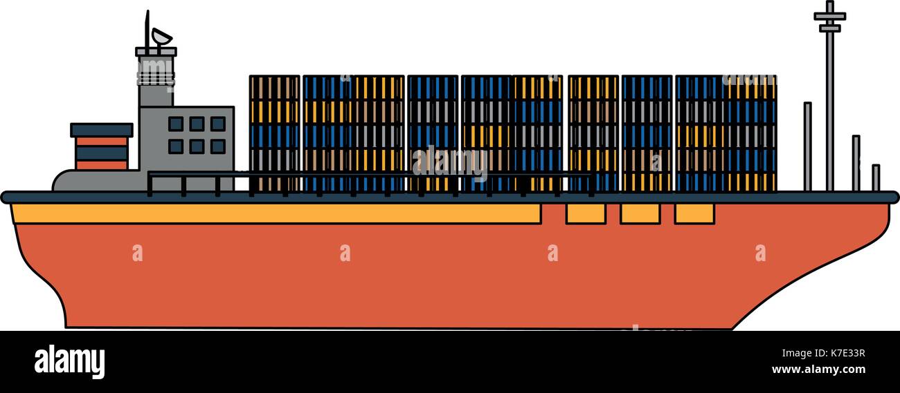 cargo ship icon image Stock Vector Image & Art - Alamy