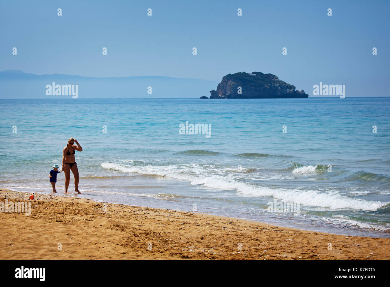 Avithos beach,Kefalonia,Greece Stock Photo